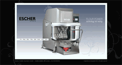 Desktop Screenshot of eschermixers.com